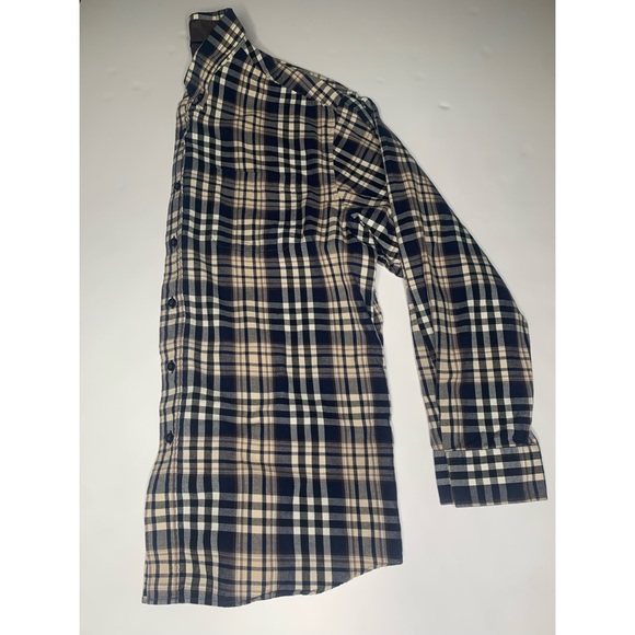 Haggar Plaid Button Down Shirt - XL - Picture 3 of 5